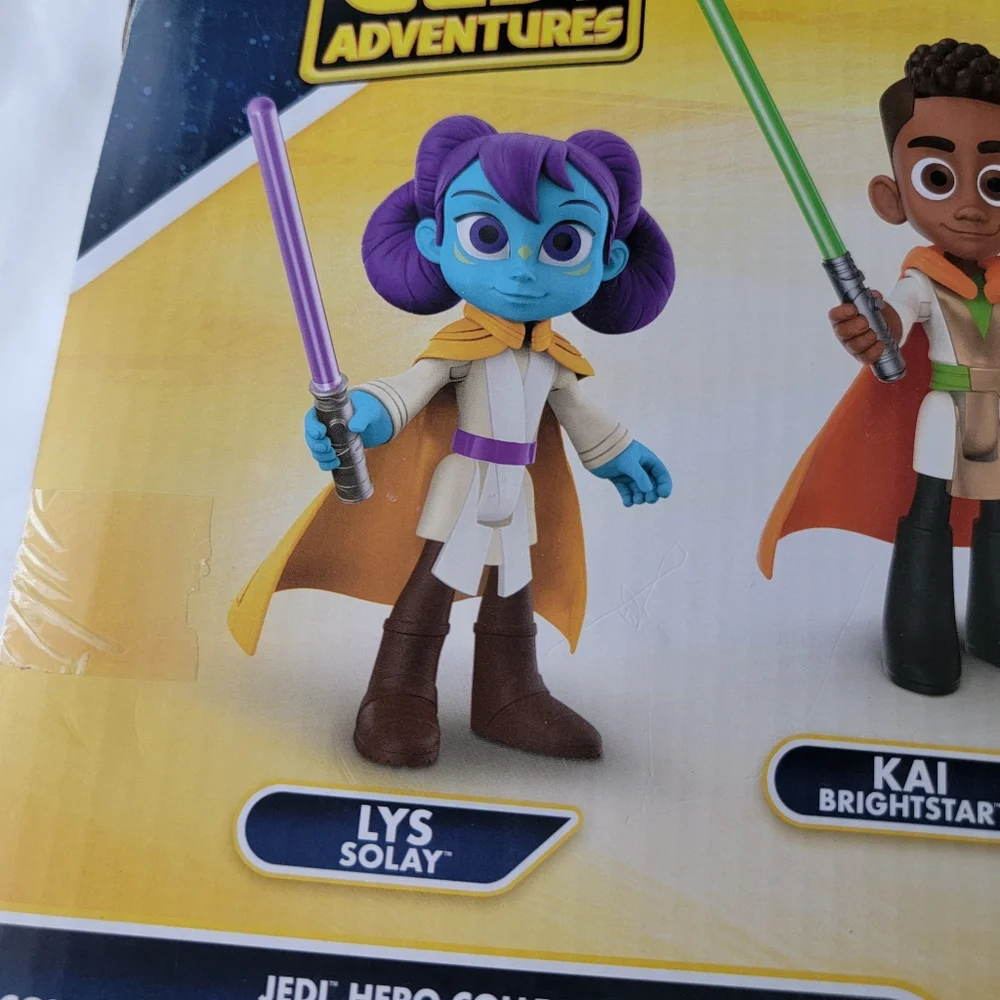 Star Wars Young Jedi Adventures Hero Collection 4 Figures 6 Accessories Toy Set